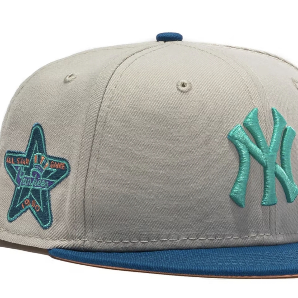 💓 NEW Exclusive New Era 59Fifty Ocean Drive New York Yankees 1960 All Star